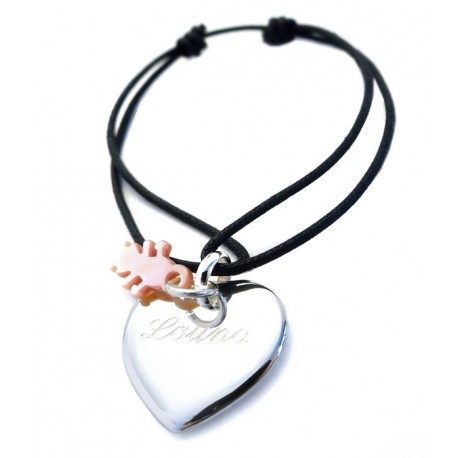 bracelet personnalisé femme avec pendentif 