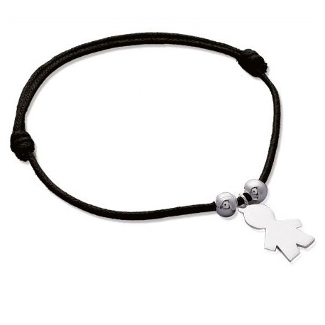 bracelet personnalisé cherubin argent pas cher