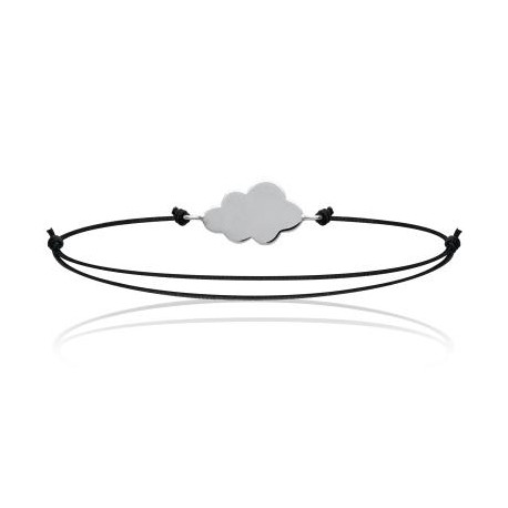 bracelet personnalisé cherubin fille argent pas cher