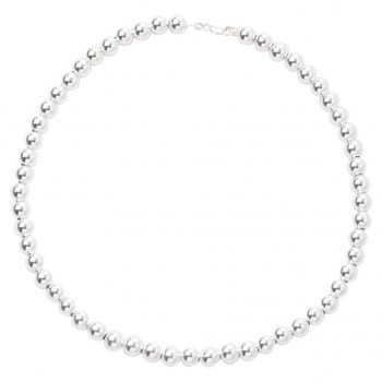 Collier boule en argent