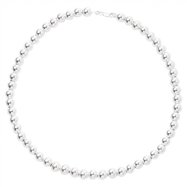 Collier boule en argent