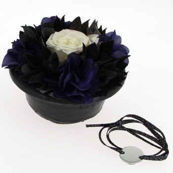 Pot Fleuri et Gourmette
