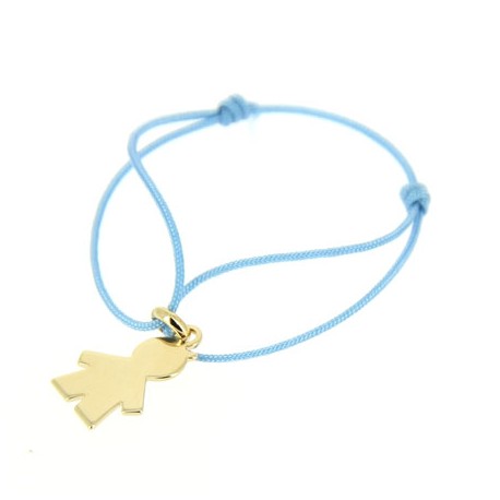 Bracelet gravé medaille bébé