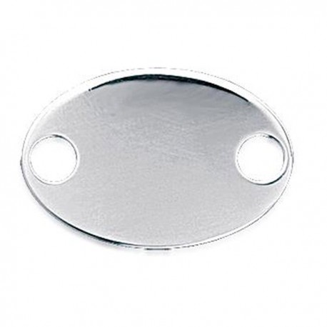 Pendentif personnalisé rond en Argent