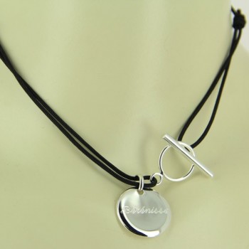 Collier personnalisé Bi-matière 