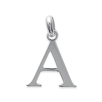 Pendentif Lettre A argent