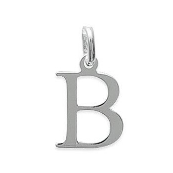 Pendentif Lettre B argent