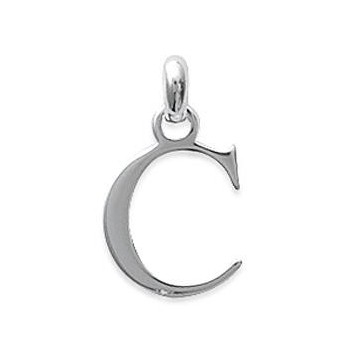 Pendentif Lettre C - Argent 925