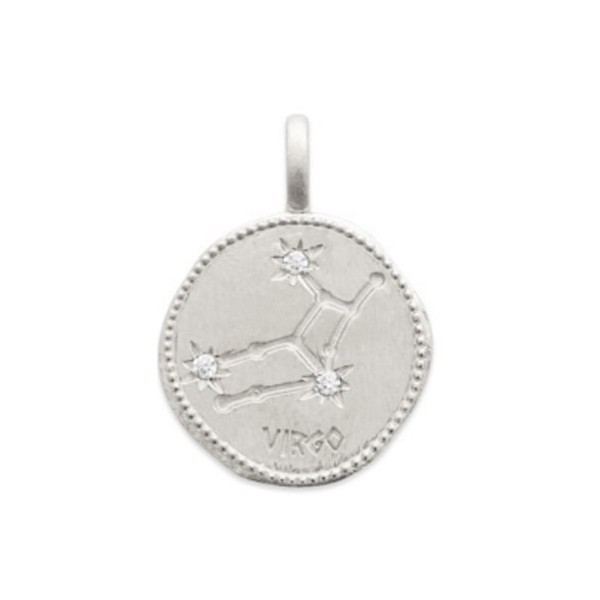 Pendentif signe astrologique vierge