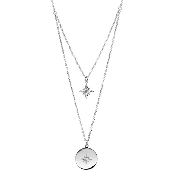 Collier médaille étoile - A personnaliser