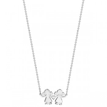 Collier Maman 2 filles