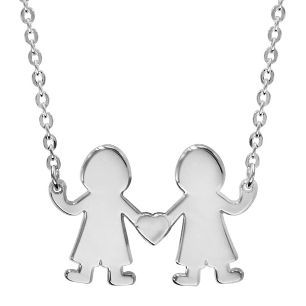Collier Maman 2 garçons Collier Maman 2 garçons