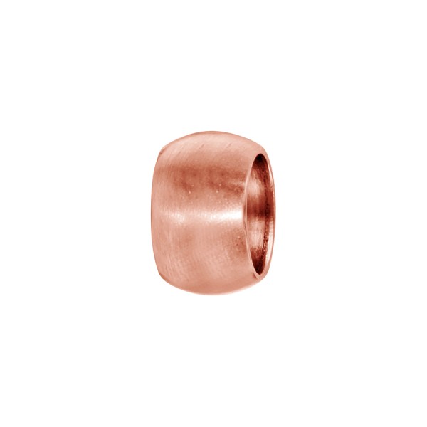 Charms Acier Bombé Lisse Rose Charms Acier Bombé Lisse Rose
