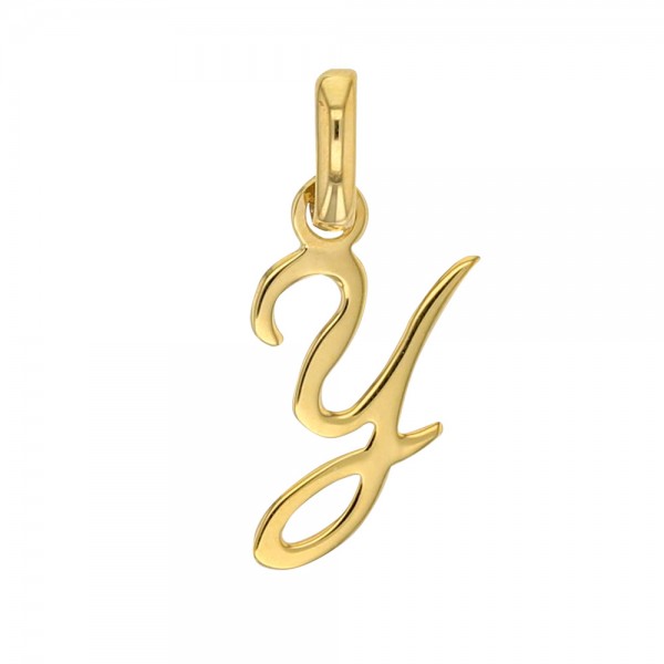 Pendentif Lettre Y Or 18 carats