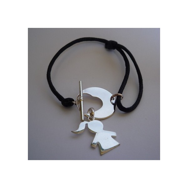 Bracelet silhouette enfant