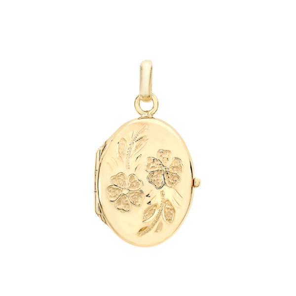 Pendentif Cassolette avec charnière forme ovale Pendentif Cassolette avec charnière forme ovale