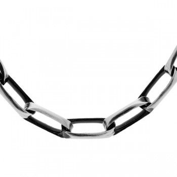 Collier Grosse Maille Argent 55cm