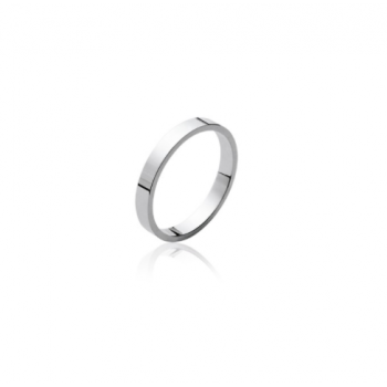 Bague alliance homme argent 3mm