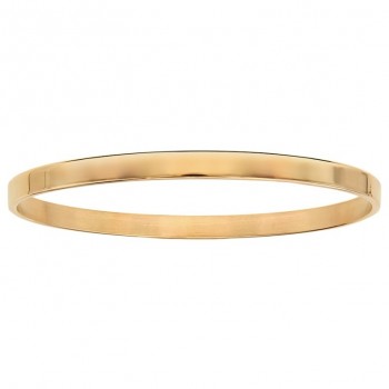 Bracelet Jonc Personnalisé Acier Jaune