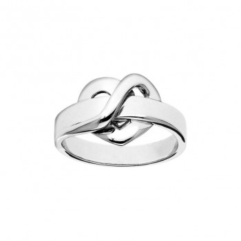 Bague Personnalisable Coeur Argent 925 Rhodié