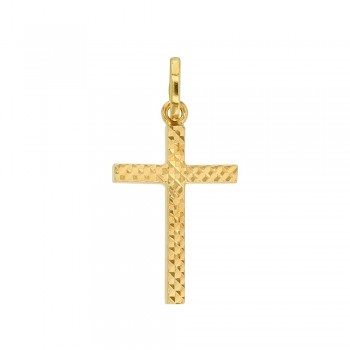 Pendentif Croix en Or 750/1000 petit modèle