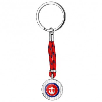 porte clefs ancre marine personnalisé