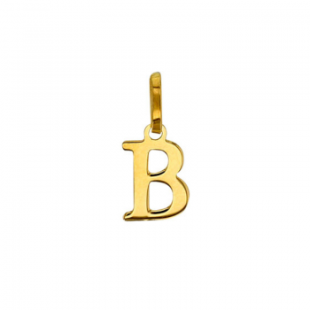 Pendentif Lettre B Or 9 carats