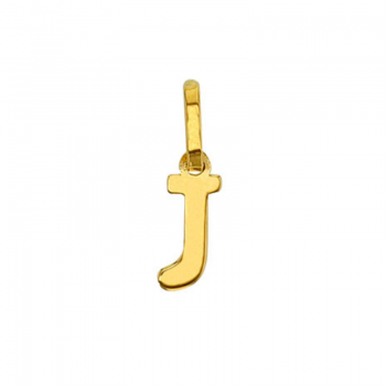 Pendentif Lettre J Or 9 carats