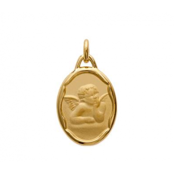 Médaille ange en plaqué or
