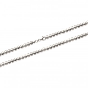 Collier grosses boules en argent