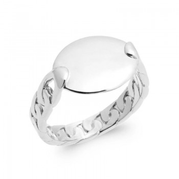 Bague Gourmette à graver Argent 925