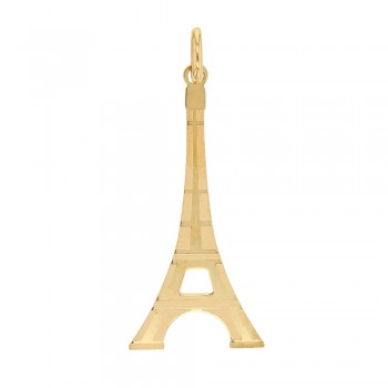 Pendentif Tour Eiffel Or 9 carats