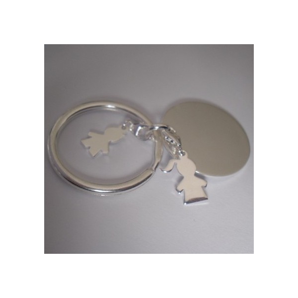 Porte clé Médaille & Silhouettes Porte clé Médaille & Silhouettes