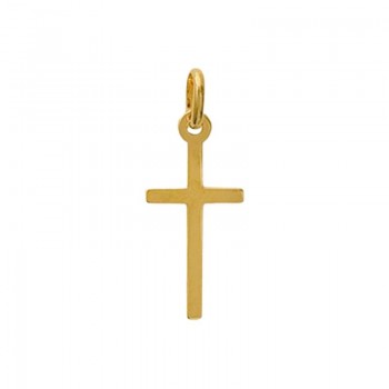 Médaille baptême croix en argent