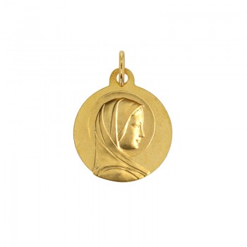 Médaille vierge marie en or 18 carats