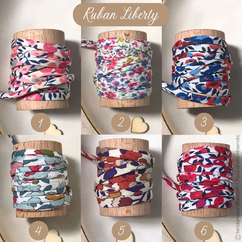 Ruban Liberty pour Bracelet