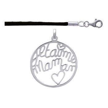 Collier Coeur "Je t'aime Maman"