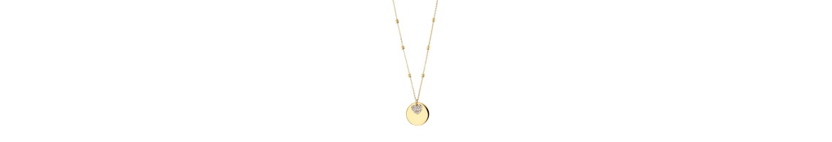 Collier personnalisé or